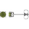 Natural Peridot | Round | 4mm