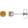Natural Citrine | Round | 4mm