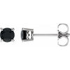 Natural Black Onyx | Round | 4mm
