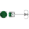 Lab-Grown Emerald | Round | 5mm