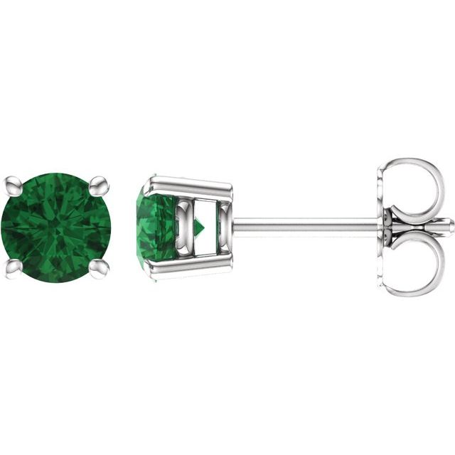 Lab-Grown Emerald | Round | 5mm