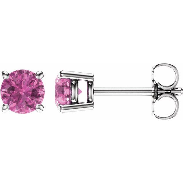 Natural Pink Sapphire | Round | 5mm