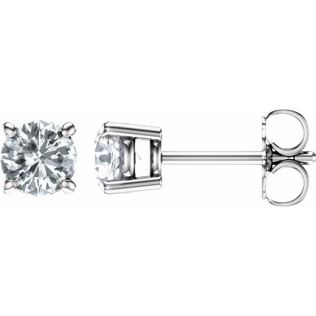 Natural White Sapphire | Round | 5mm