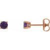 Natural Amethyst | Round | 4mm