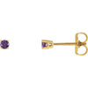 Natural Amethyst | Round | 2.5mm