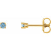 Natural Aquamarine | Round | 2.5mm