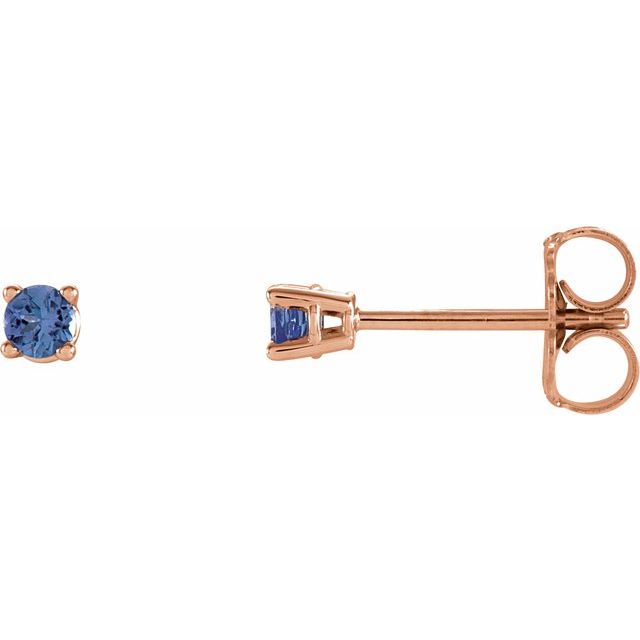 Natural Tanzanite | Round | 2.5mm