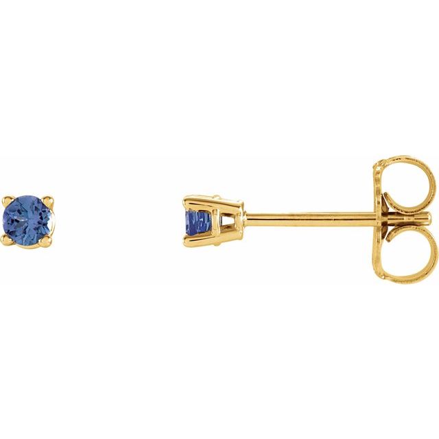 Natural Tanzanite | Round | 2.5mm