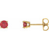 Lab-Grown Ruby | Round | 4mm | Natural Ruby | Round | 4mm