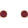 Lab-Grown Ruby | Round | 4mm | Natural Ruby | Round | 4mm