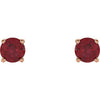Lab-Grown Ruby | Round | 4mm | Natural Ruby | Round | 4mm