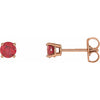 Lab-Grown Ruby | Round | 4mm | Natural Ruby | Round | 4mm