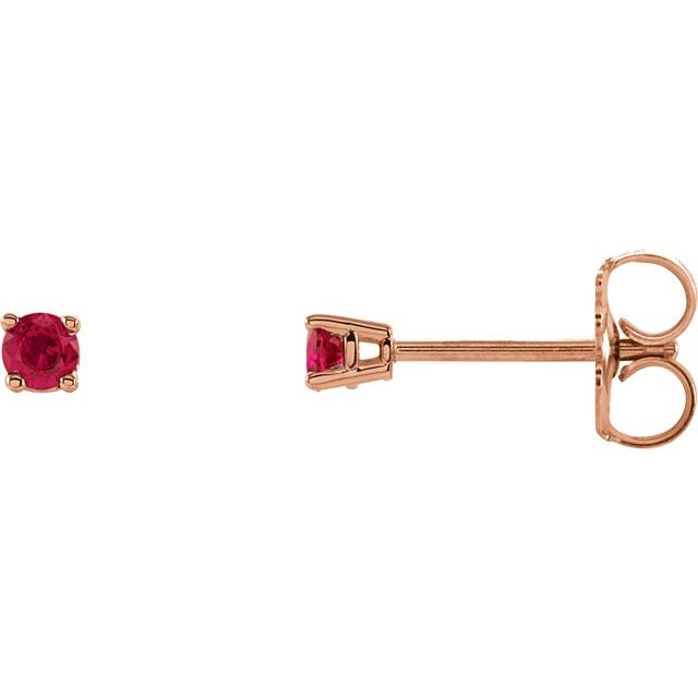 Natural Ruby | Round | 2.5mm