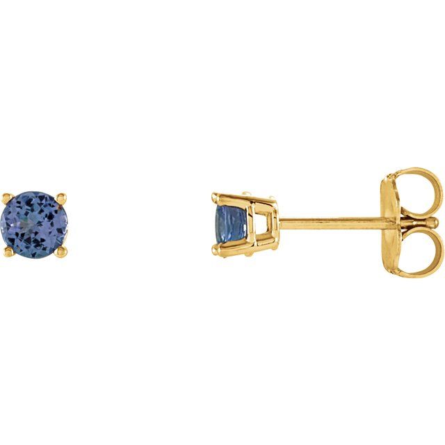 Natural Tanzanite | Round | 4mm