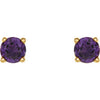 Natural Amethyst | Round | 4mm