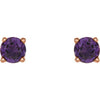 Natural Amethyst | Round | 4mm