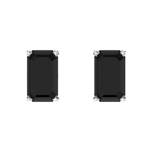 Natural Black Onyx | Emerald | 5 x 3mm