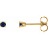 Lab-Grown Blue Sapphire | Round | 2.5mm | Natural Blue Sapphire | Round | 2.5mm