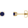 Lab-Grown Blue Sapphire | Round | 4mm | Natural Blue Sapphire | Round | 4mm