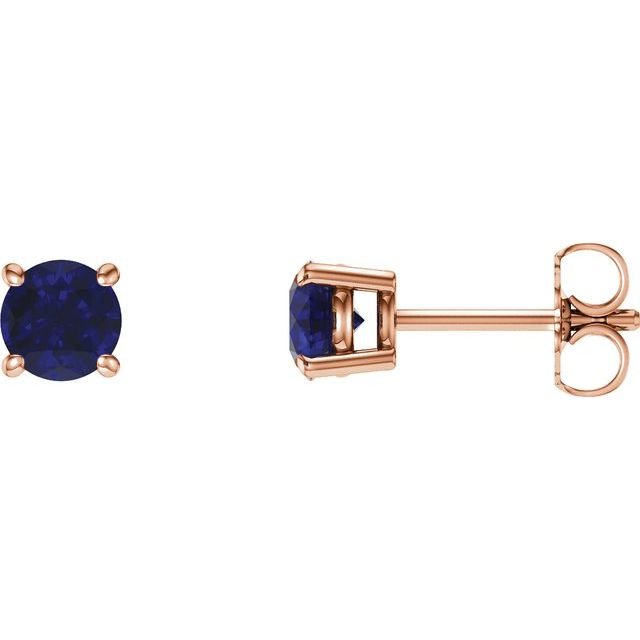 Lab-Grown Blue Sapphire | Round | 5mm