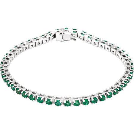 Lab-Grown Emerald | Round | 3mm
