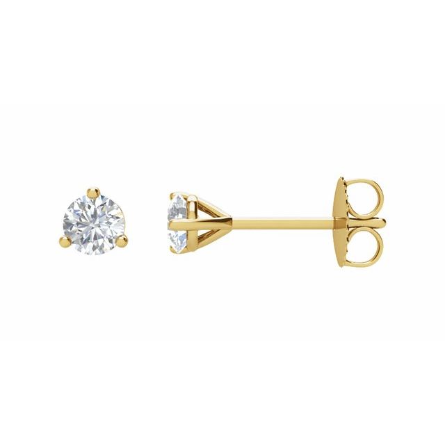 Natural Diamond | Round | 3.2mm :: 1/4 Ctw | Natural Diamond | Round | 3mm :: 1/5 Ctw | Natural Diamond | Round | 3.4mm :: 1/3 Ctw