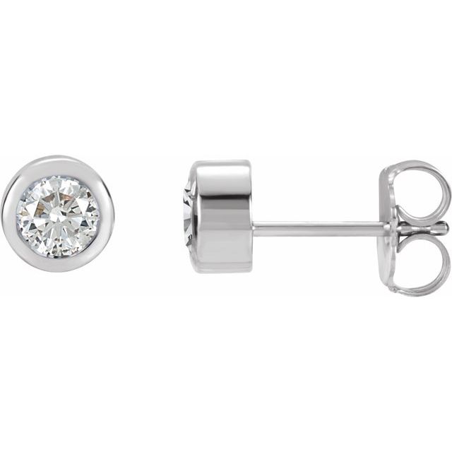 Natural White Sapphire | Round | 4mm