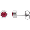 Natural Ruby | Round | 4mm | Lab-Grown Ruby | Round | 4mm