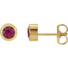 Natural Pink Tourmaline | Round | 4mm