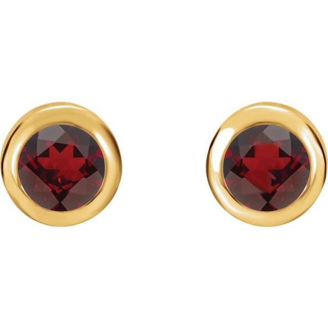 Natural Mozambique Garnet | Round | 4mm