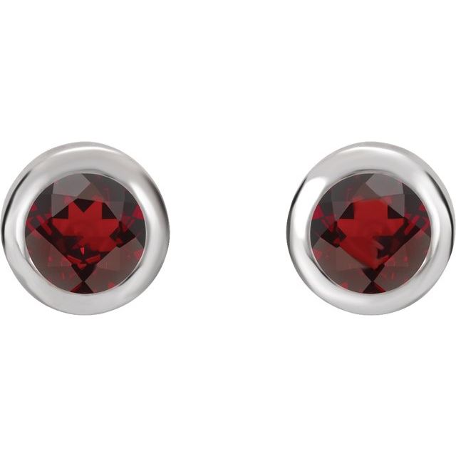 Natural Mozambique Garnet | Round | 4mm