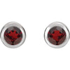 Natural Mozambique Garnet | Round | 4mm