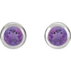 Natural Amethyst | Round | 4mm