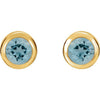 Natural Blue Zircon | Round | 4mm