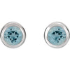 Natural Aquamarine | Round | 4mm