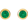 Natural Emerald | Round | 4mm | Lab-Grown Emerald | Round | 4mm