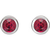 Natural Ruby | Round | 4mm | Lab-Grown Ruby | Round | 4mm