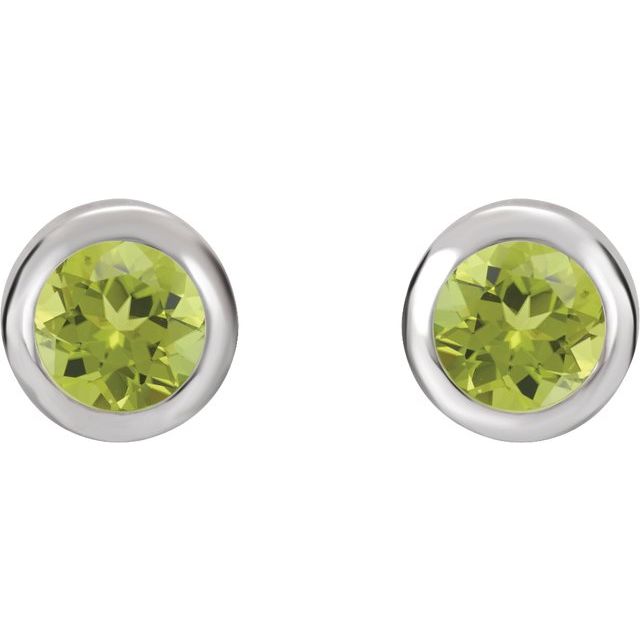 Natural Peridot | Round | 4mm