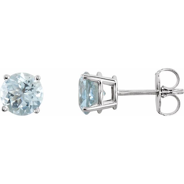 Natural Aquamarine | Round | 6mm