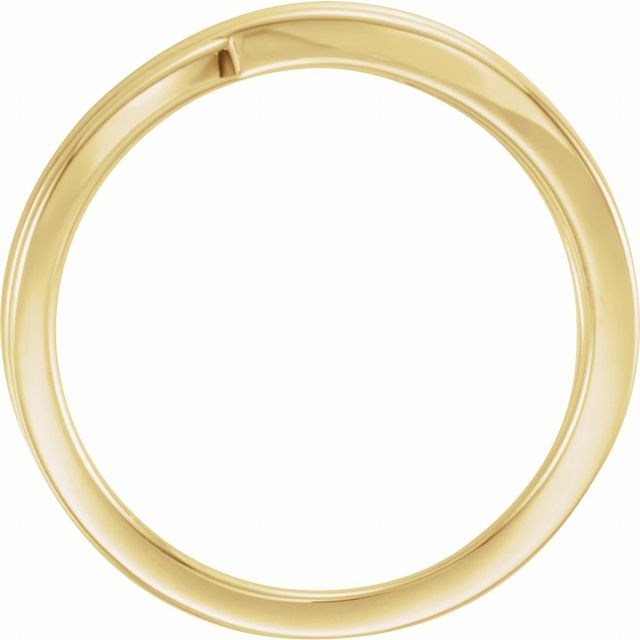 51514 / Ring / 14K Yellow / Polished / Criss-Cross Ring