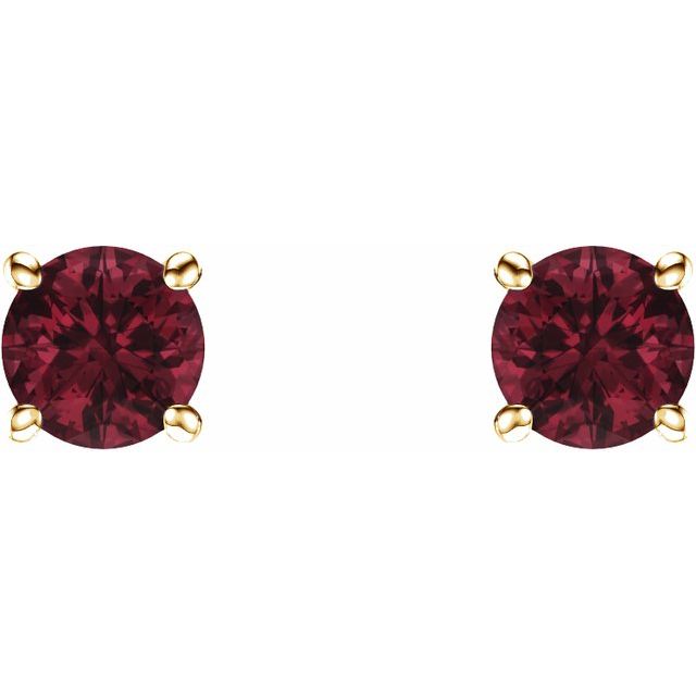 Natural Mozambique Garnet | Round | 5mm