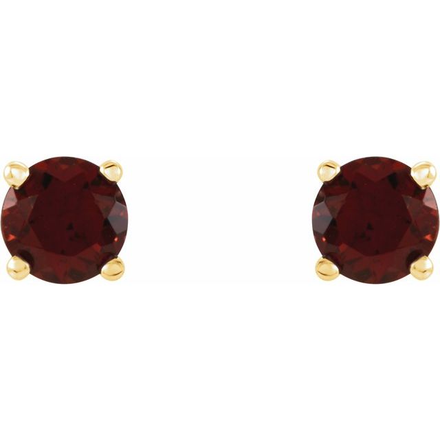 Natural Mozambique Garnet | Round | 4mm