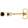 Natural Black Onyx | Round | 2.5mm