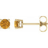 Natural Citrine | Round | 4mm
