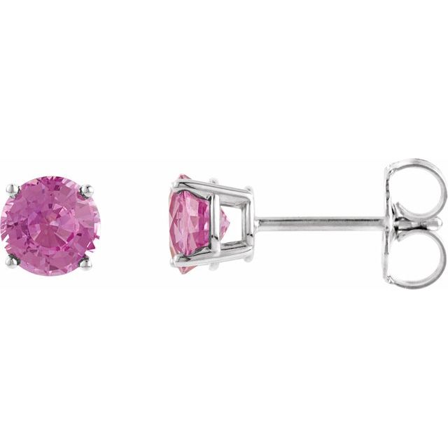 Natural Pink Tourmaline | Round | 4mm