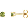 Natural Peridot | Round | 4mm