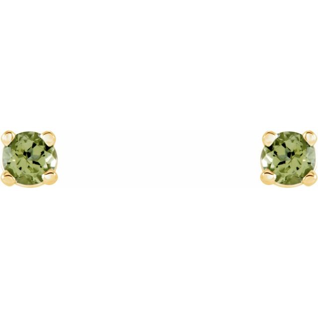 Natural Peridot | Round | 2.5mm