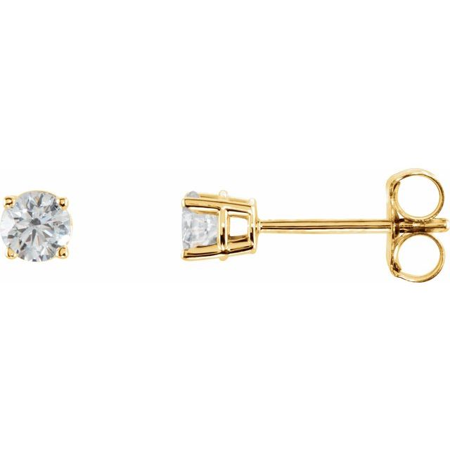 Natural Diamond | Round | 2.75mm :: 1/6 Ctw | Natural Diamond | Round | 3.75mm :: 3/8 Ctw | Natural Diamond | Round | 3.4mm :: 1/3 Ctw
