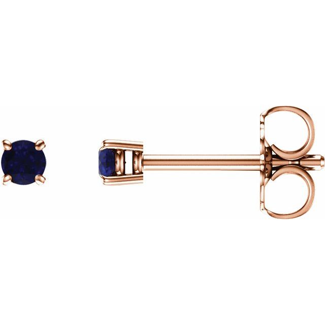 Lab-Grown Blue Sapphire | Round | 2.5mm | Natural Blue Sapphire | Round | 2.5mm