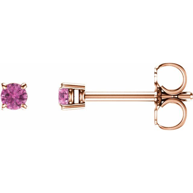 Natural Pink Sapphire | Round | 2.5mm